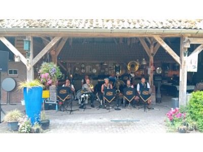 Gezellig Jazzy Terras
