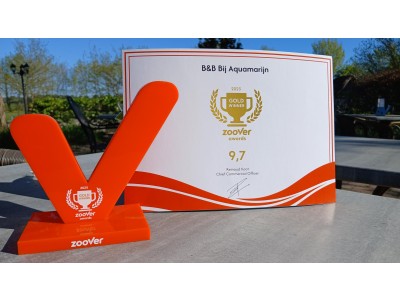 De bokaal! Golden Zoover Award 2025