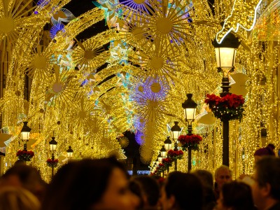 Christmas in Málaga: experience the magical light show of Calle Larios and verb