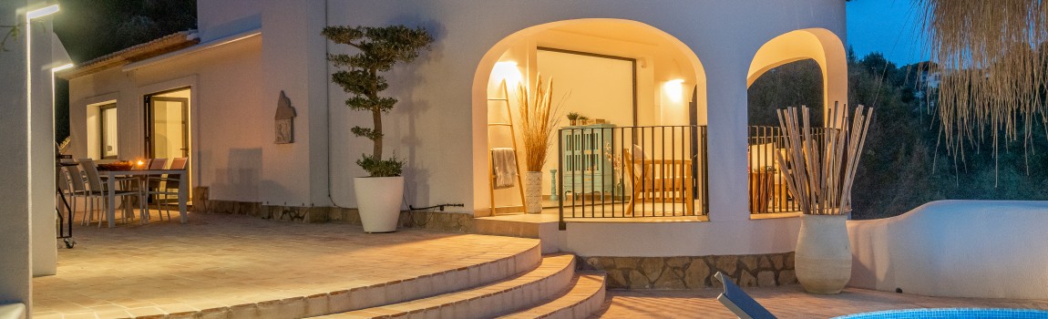 Vakantiehuis Benissa – Moraira met privézwembad | Ibiza stijl villa