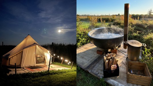Voedselbos camping Koperwiek