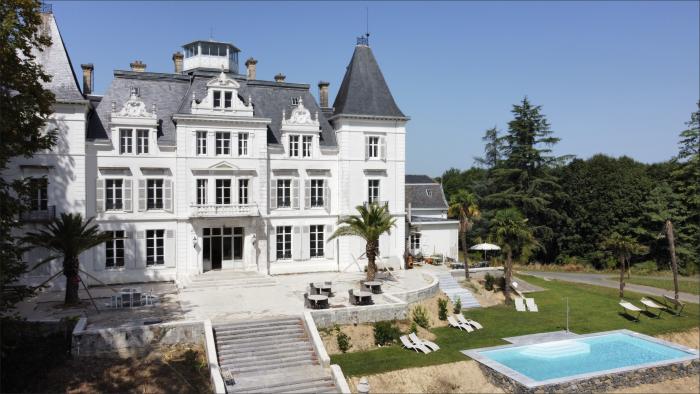 Algemene foto over Château d'Arbérats 1